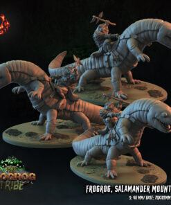 Frogrog salamander mount 1