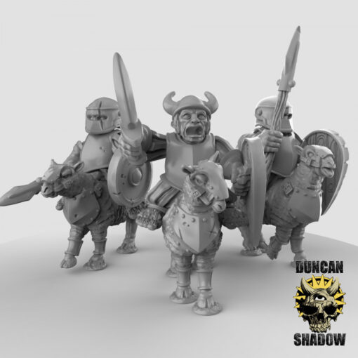 Halfling Cavalry Melee Warband