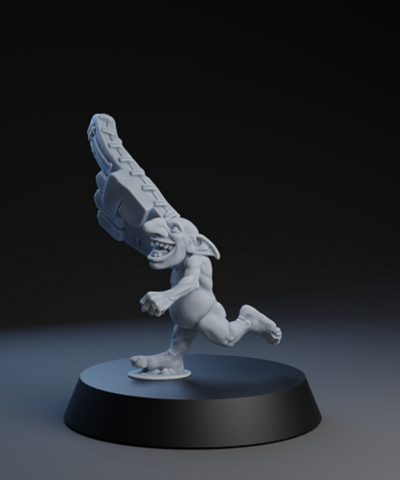 Alternative view of Runt Rookie Finger