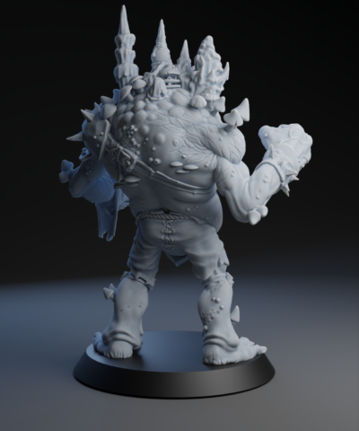 Alternative view of Cave Troll