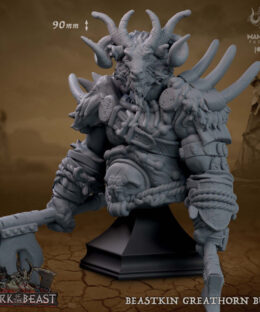 beastkin greathorn bust