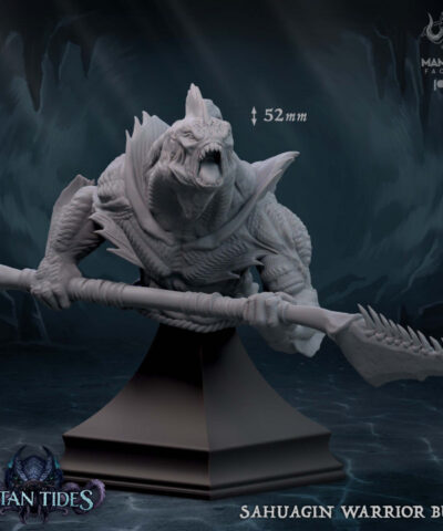 Sahuagin Warrior Bust