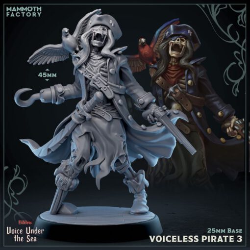 Voiceless Pirate Captain