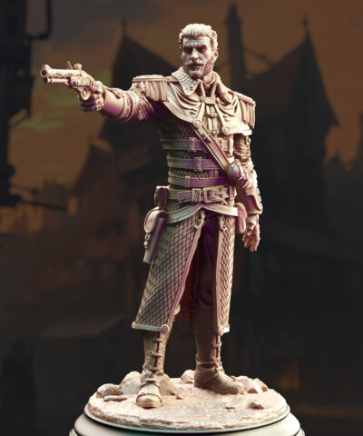 High Inquisitor Lorthren - Veteran Mage Hunter