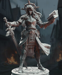 Johanna Saffron the Scorned - Vengeance Paladin