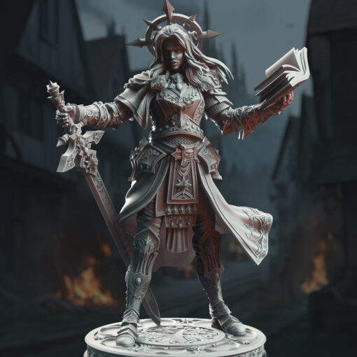 Johanna Saffron the Scorned - Vengeance Paladin
