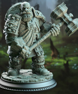 Kilroy of Voksnja - Earth Elemi Dwarf Cleric