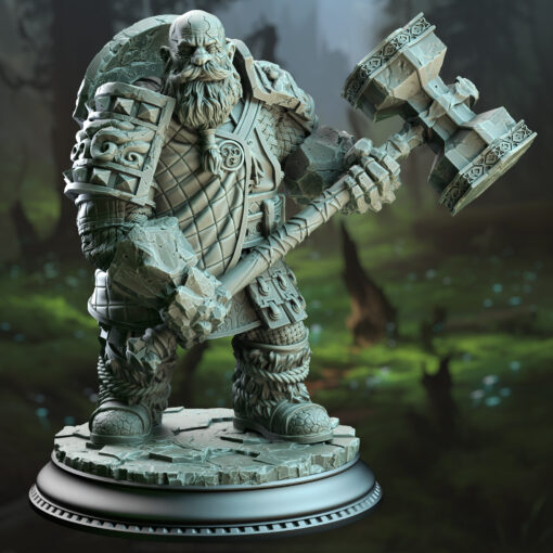 Kilroy of Voksnja - Earth Elemi Dwarf Cleric