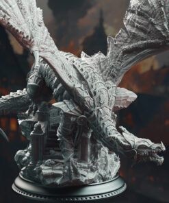 Kuriazor the Dark Scaled - Dragon of the Depths
