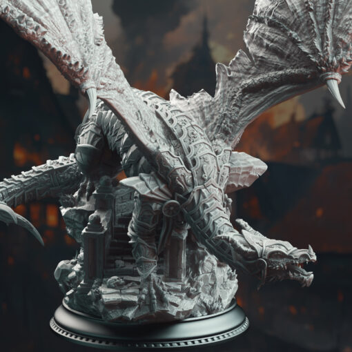 Kuriazor the Dark Scaled - Dragon of the Depths