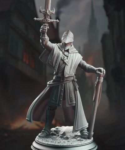 Vicar Atticus - The Priest Knight