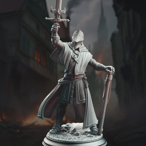 Vicar Atticus - The Priest Knight