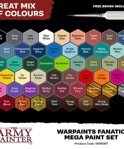 Warpaints Fanatic Mega Paint Set (50x18mL) - Image 3
