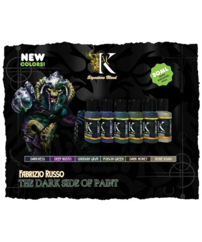 Fabrizio Russo's - The Dark side of Paint - signature set (6x30mL)