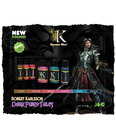 Robert Karlsson's - Dark Fairy Tales - signature set (6x30mL)