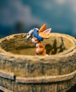 Cottontail, a fish-throwing Rabbit