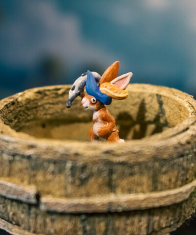Cottontail, a fish-throwing Rabbit