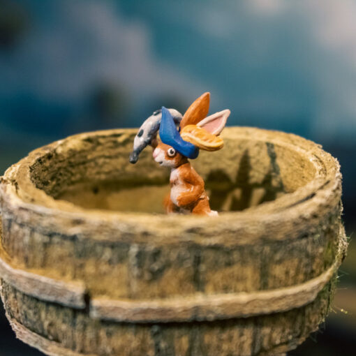 Cottontail, a fish-throwing Rabbit