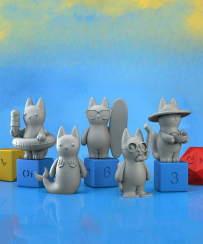 Zomer Poesjes Set
