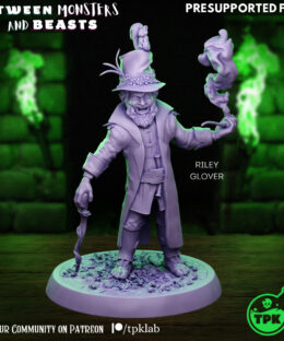 Riley Glover, halfling druid