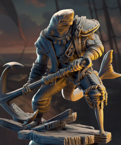 Baz Smiley Armstrong - Sharkman Enforcer - Great White