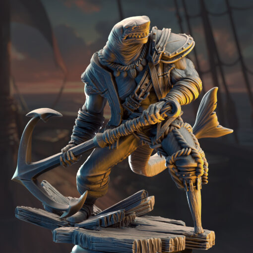 Baz Smiley Armstrong - Sharkman Enforcer - Great White