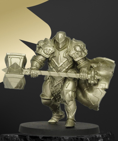77.119 Aged Metal Model