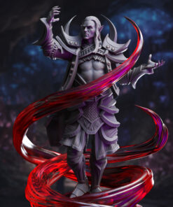 Ilvos Drak thin - Male Drow Lunar Sorcerer