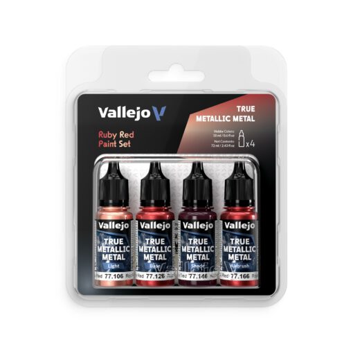 Ruby Red Paint Set
