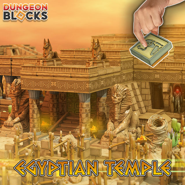 The Egyptian Temple Dungeon Blocks