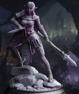 Vixa Indwynath - Drow Pathfinder of the Deep