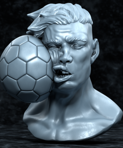 Ball to the face