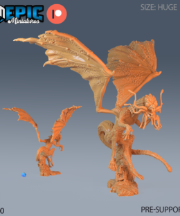 2360 - Jabberwock Dragon Flying (Huge)