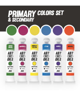 Alternative view of AK Oils Primary and Secondary colors