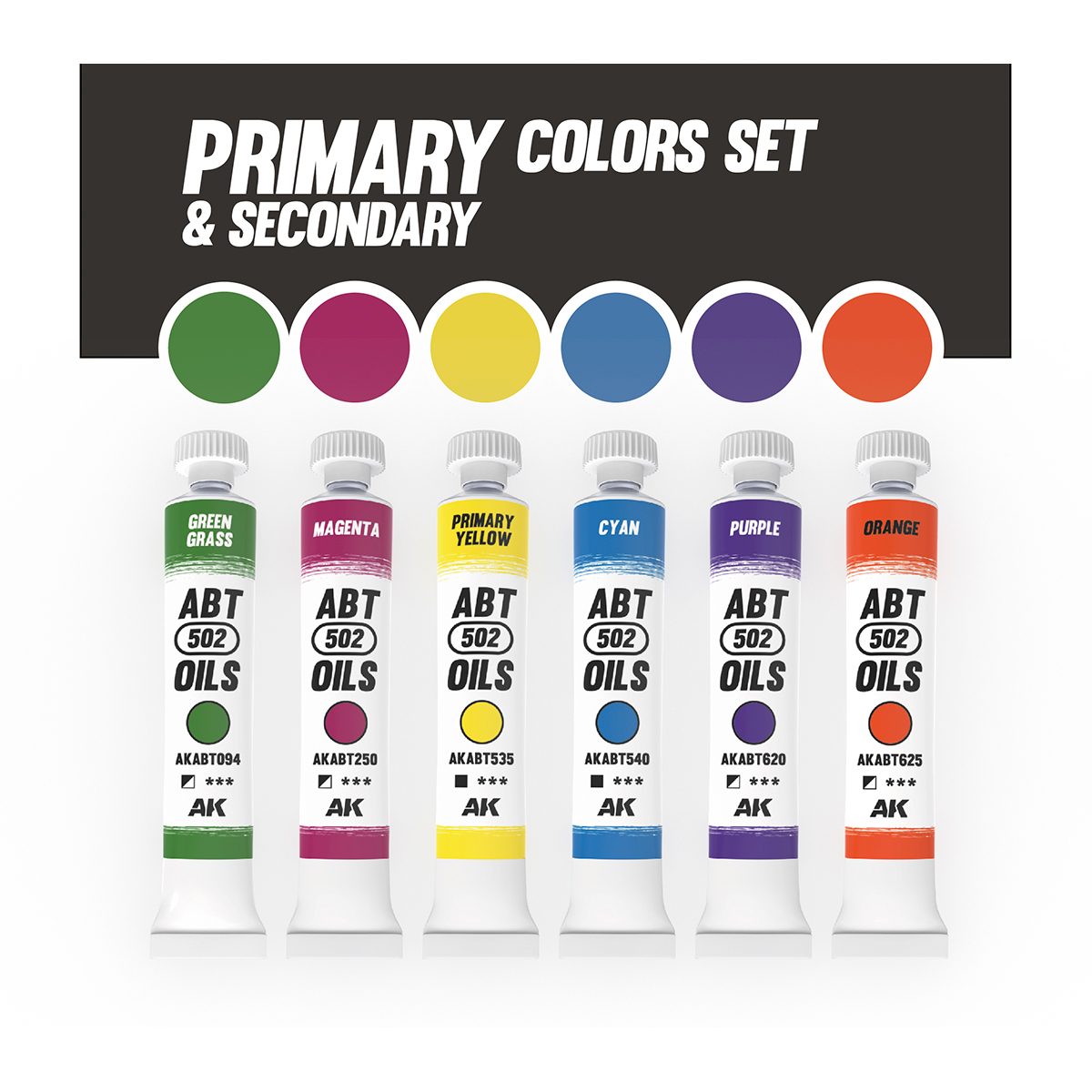 AK Oils Primary and Secondary colors - Image 2