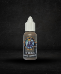 Archaic Sepia Wash Two Thin Coats Duncan Rhodes