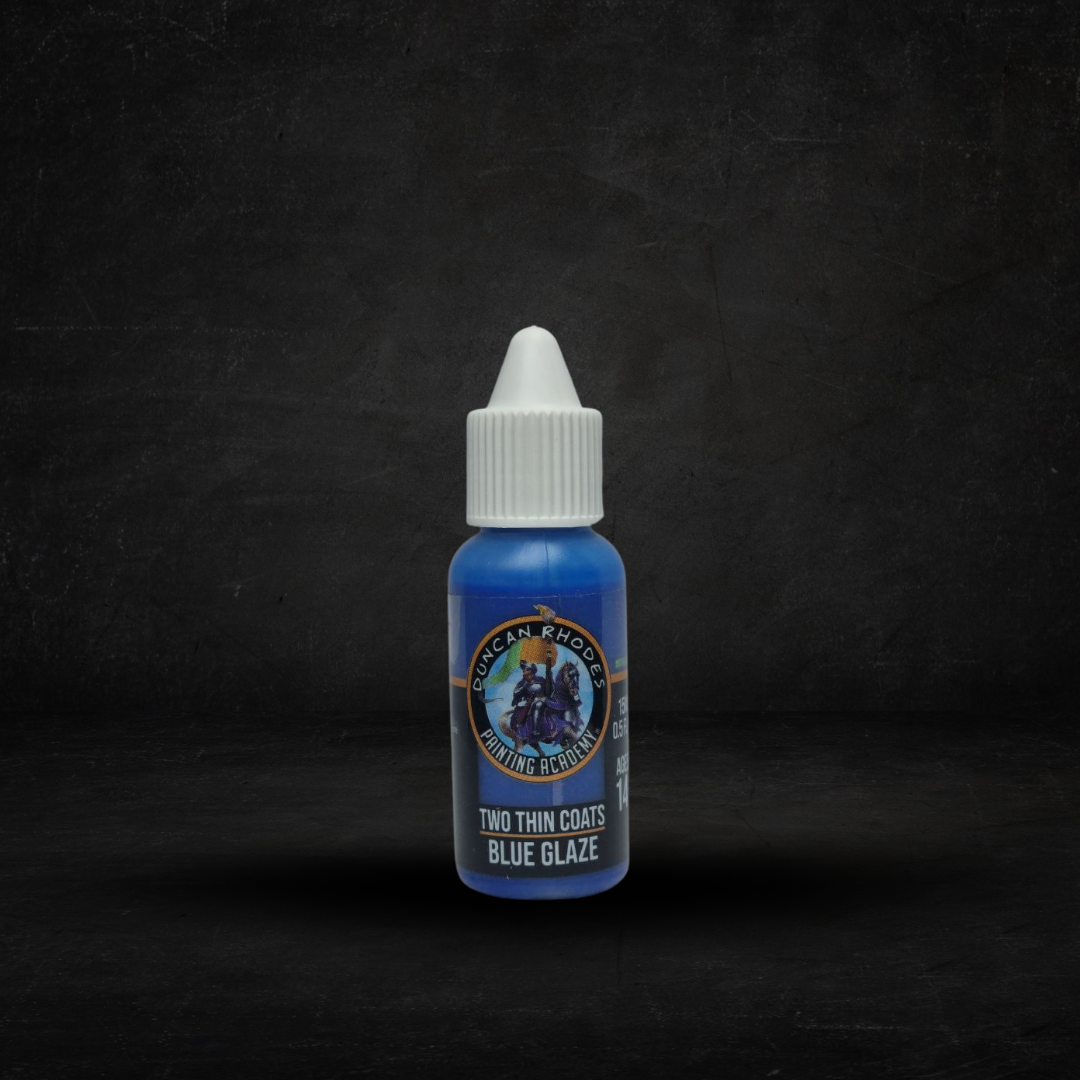 Blue Glaze Two Thin Coats Duncan Rhodes