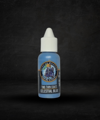 Celestial Blue Two Thin Coats Duncan Rhodes