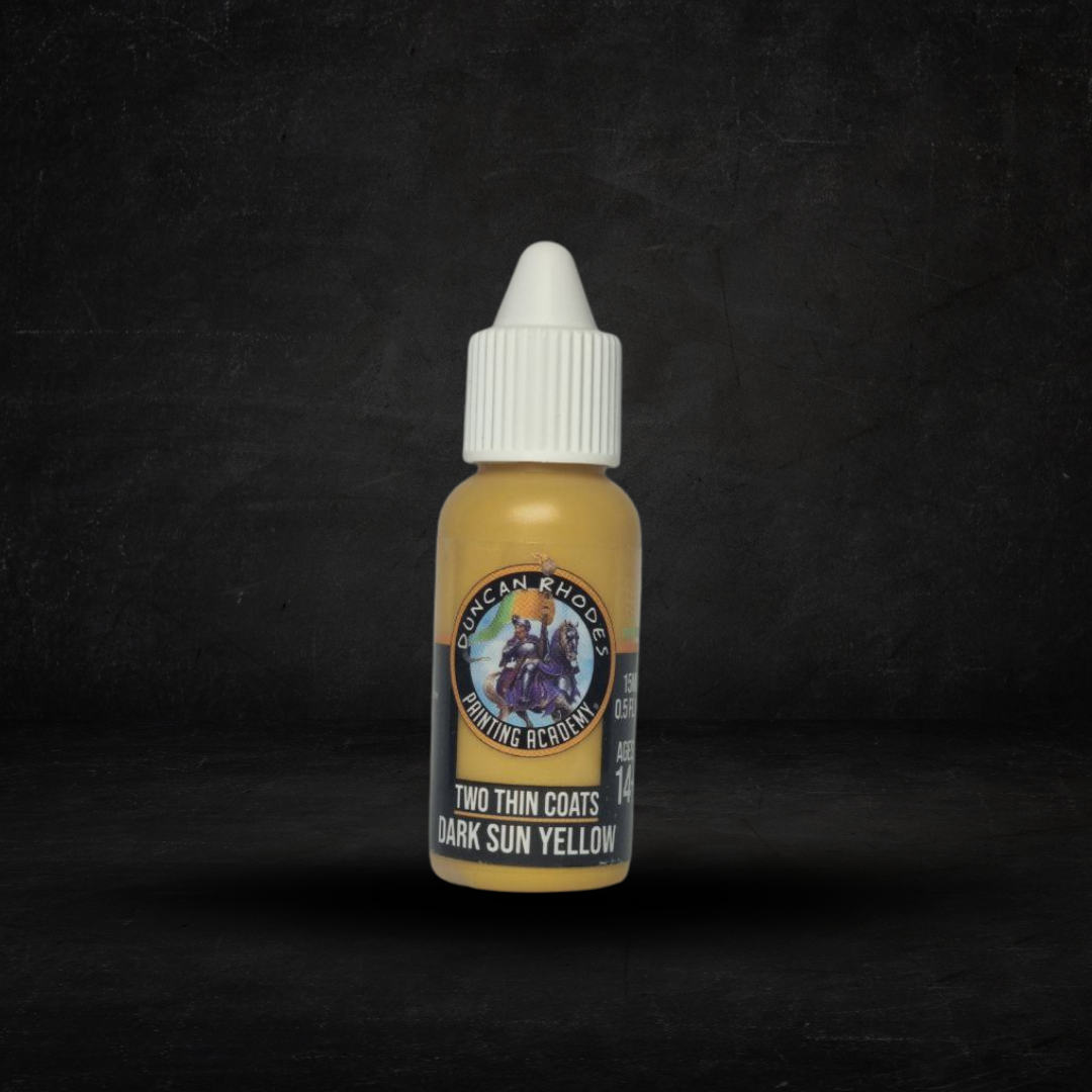 Dark Sun Yellow Two Thin Coats Duncan Rhodes