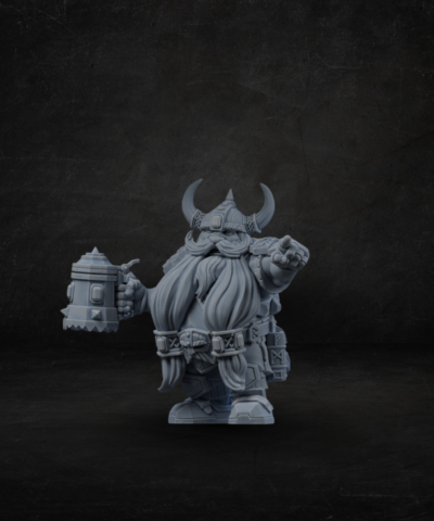 Dwarf Drunk Leader