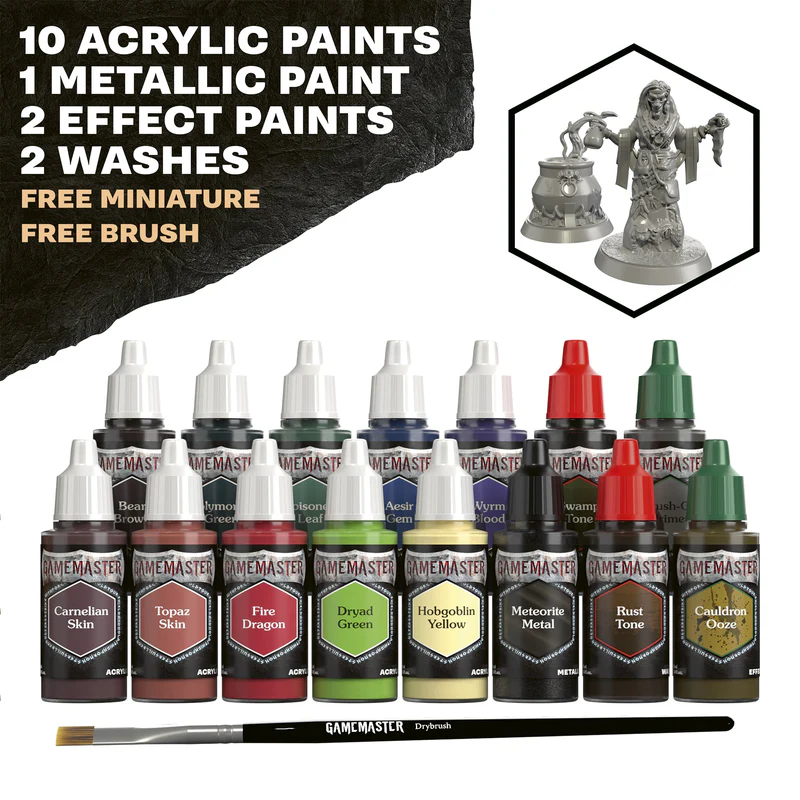 TAP GameMaster: Wilderness Adventures Role-playing Paint Set - Image 4