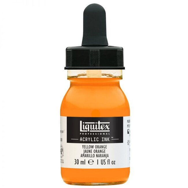 Liquitex Yellow Orange - 30ml - Image 2