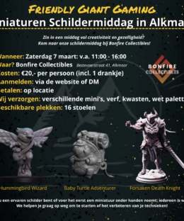 Schildermiddag 7 maart 2026