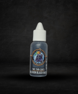 Oblivion Black Wash Two Thin Coats Duncan Rhodes