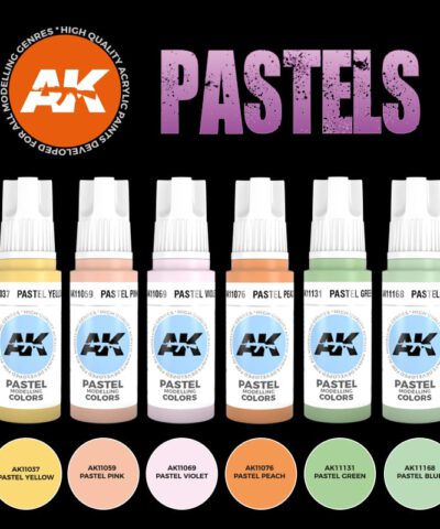 Alternative view of AK Pastels Colors Set