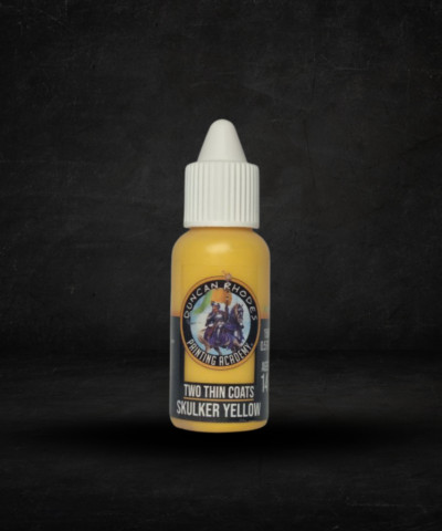 Skulker Yellow Two Thin Coats Duncan Rhodes