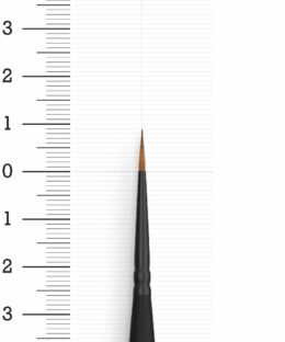 Vallejo Round Detail Synthetic Brush 0