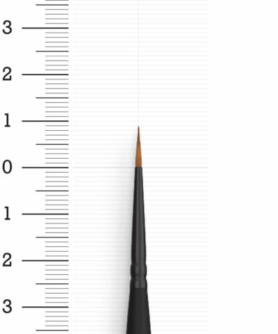 Vallejo Round Detail Synthetic Brush 0