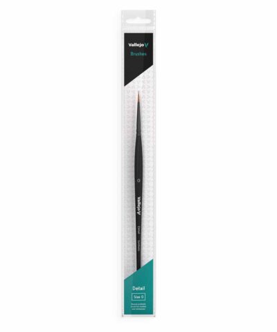 Vallejo Round Detail Synthetic Brush 0