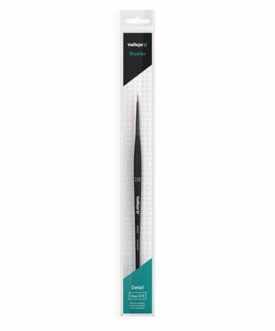 Vallejo Round Detail Synthetic Brush 2/0